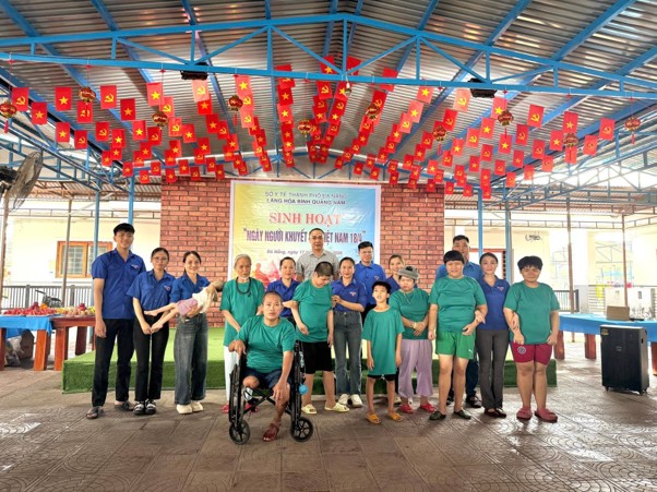 LÀNG HÒA BÌNH QUẢNG NAM TỔ CHỨC HOẠT ĐỘNG HƯỞNG ỨNG NGÀY NGƯỜI KHUYẾT TẬT VIỆT NAM