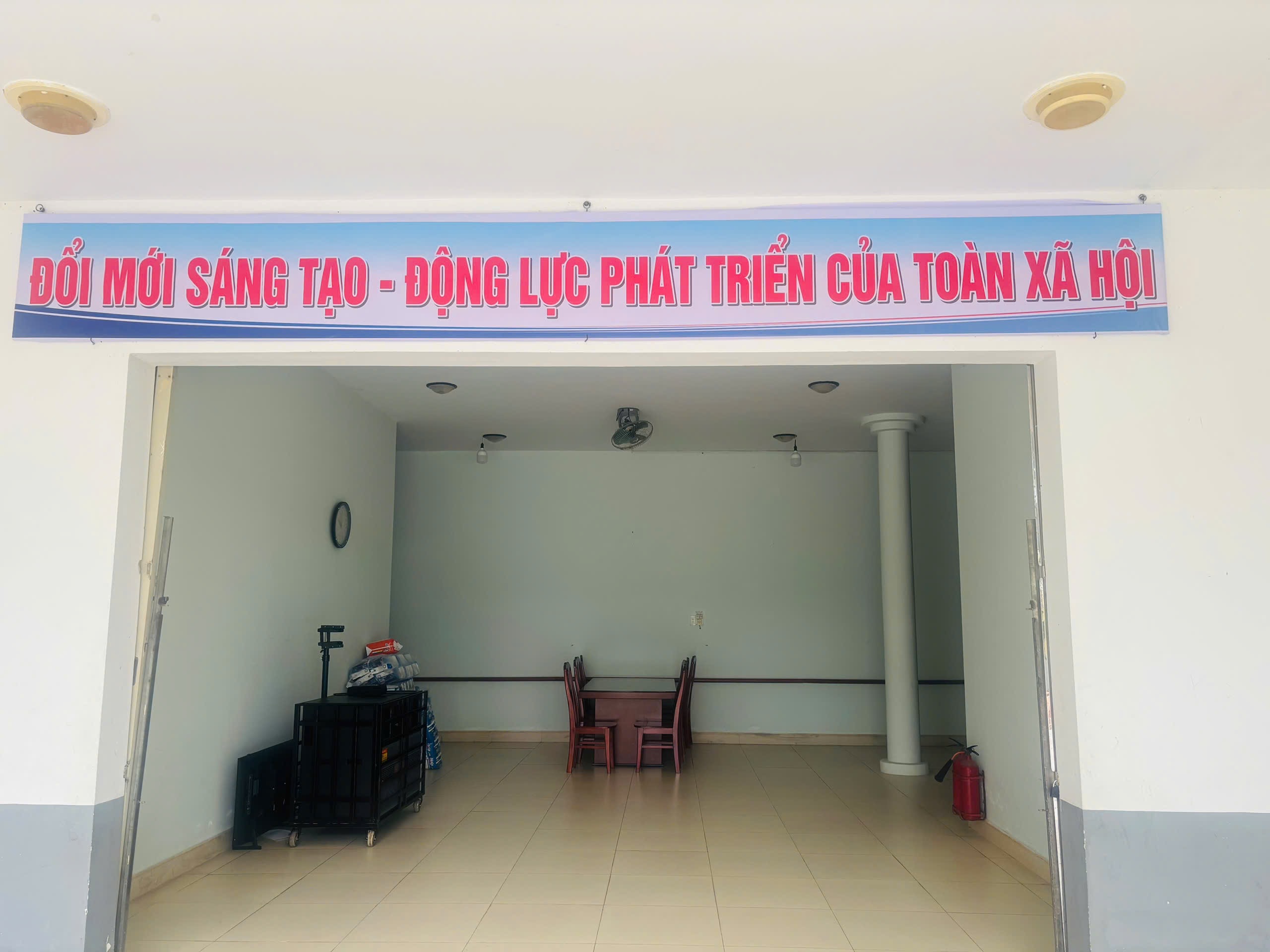 Tuyên truyền trực quan tại đơn vị